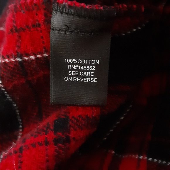 Torrid Women's Size 5X Red Plaid Sherpa Collar Button Up Trucker Jacket - Picture 8 of 14